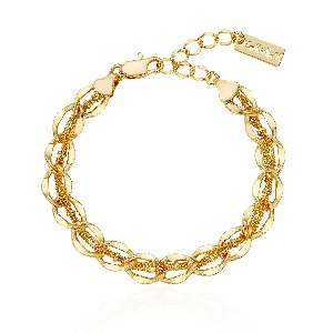 [가나룩스]볼드 레이어드 팔찌 Gold Plated Multiple bracelet