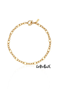 [가나룩스]여성용 파운드 목걸이18K Gold Plated Link Necklace